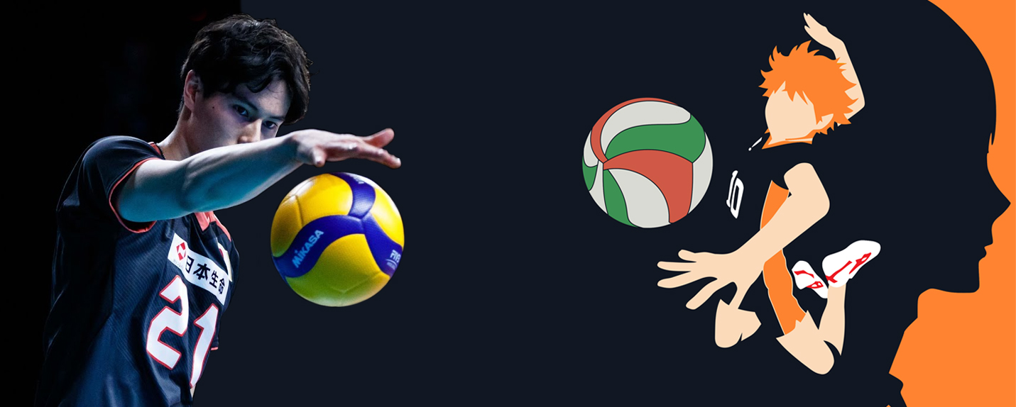 Haikyuu levantou a bola para o Japão cortar